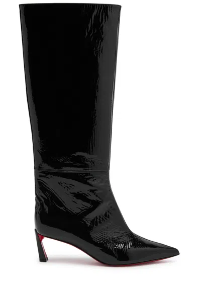 Christian Louboutin Condorocombo Botta 55 Patent-leather Knee-high Boots
