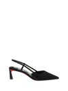 Christian Louboutin Condoroline Leather Shoes In Black