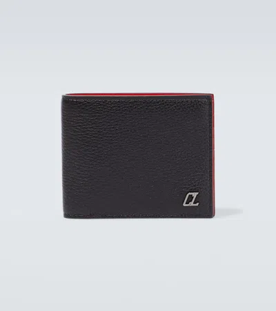 Christian Louboutin Portemonnaie Coolcard Aus Leder In Black