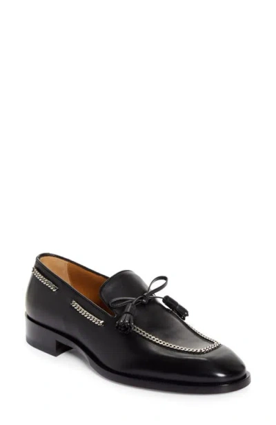 Christian Louboutin Cortochain Loafer In Black