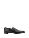 Christian Louboutin Dandelion Suede Loafers In Black