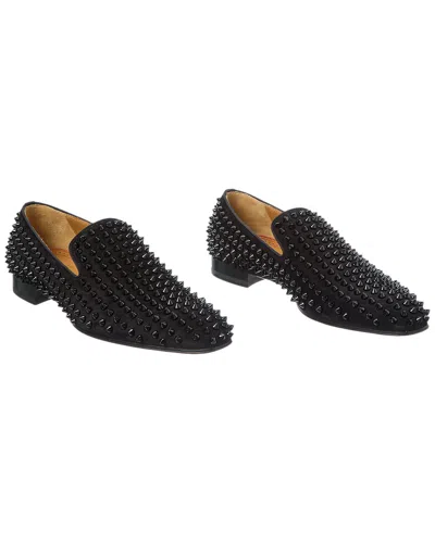 Christian Louboutin Dandelion Spike Suede Loafer (authentic )