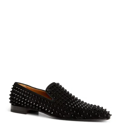 CHRISTIAN LOUBOUTIN DANDELION SPIKES LEATHER LOAFERS