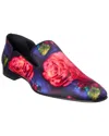 Christian Louboutin Dandy Chick Satin Loafer In Black