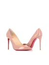 Christian Louboutin So Kate 120 Patent Leather Pumps In Nude