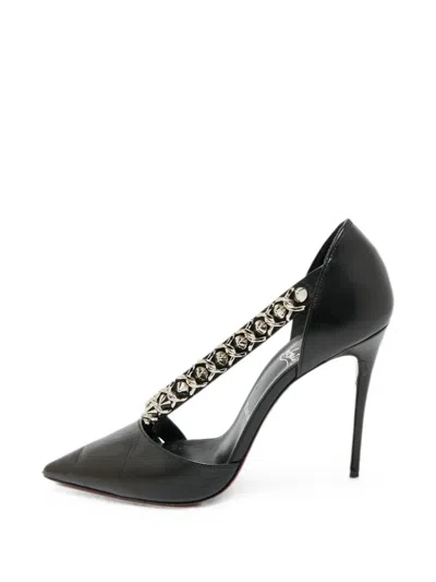 Pre-owned Christian Louboutin Deomina Pumps In Black