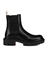 Christian Louboutin Devon College Ankle Boots In Black