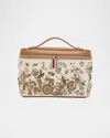 Christian Louboutin Kypipouch Floral Toile Crossbody Bag In Beige/multi