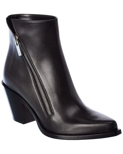 Christian Louboutin Dnu  Pack  Santiazip 65 Leather Bootie In Black