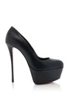 Christian Louboutin Women's Dolly Leather 160 Platform Pumps In Black