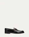 Christian Louboutin Donna Leopard-print Leather Penny Loafers In Leopard Multi