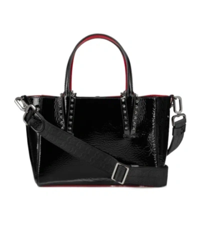 Christian Louboutin Double Handle Shoulder Bag In Black