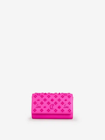 Christian Louboutin Dove Leather Bag In Pink