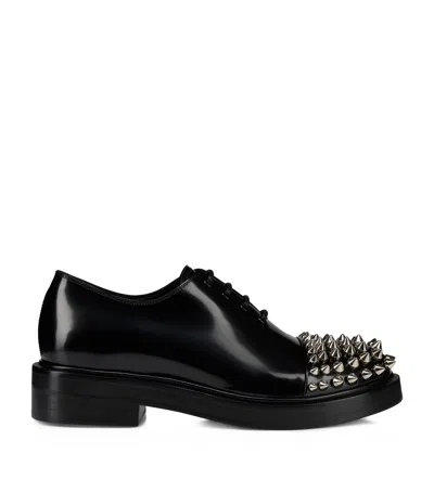 Christian Louboutin Dt Pistols Leather Oxford Shoes