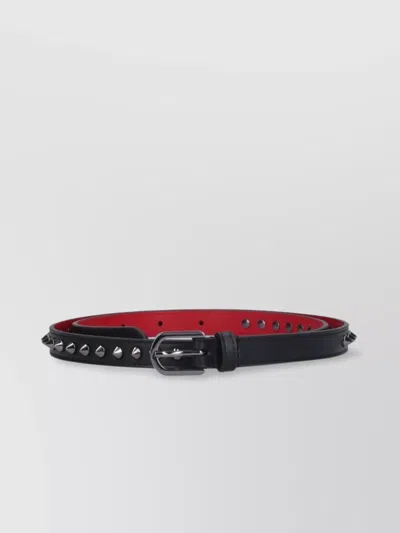 Christian Louboutin Dual Tone Studded Belts