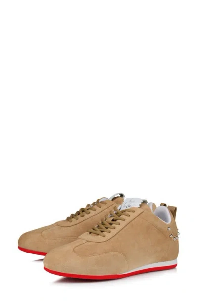 Christian Louboutin Eleonora T-toe Sneaker In Brown