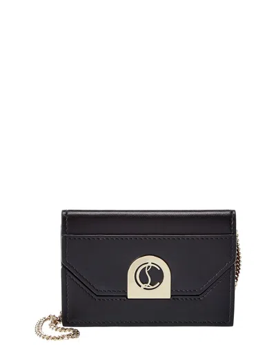 Christian Louboutin Elisa Chain Leather Card Holder
