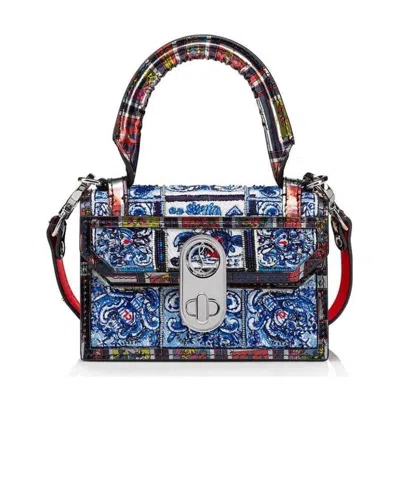 Christian Louboutin Elisa Port Main Nano Handbag In Multicolor