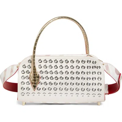 Christian Louboutin Eloise Gaagal Grommets Baguette Bag