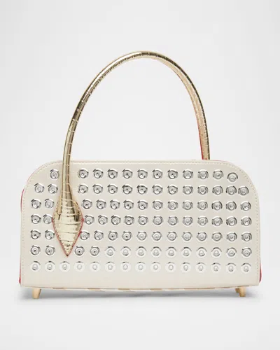 Christian Louboutin Eloise Top-handle Bag In Gaagal Mirror Strass Leather