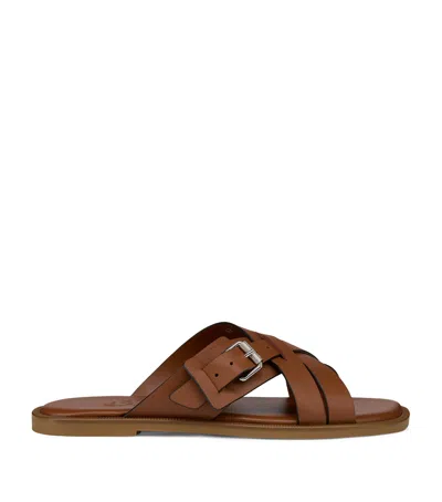 Christian Louboutin Emircross Calfskin Mules