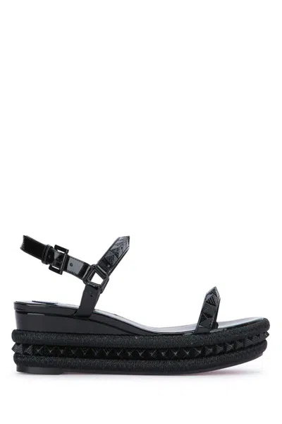 Christian Louboutin Espadrillas In Black