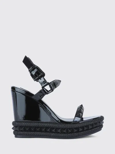 Christian Louboutin Espadrille Woman In Black