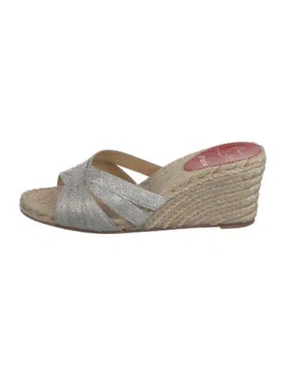Pre-owned Christian Louboutin Espadrilles