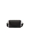 Christian Louboutin Explorafunk Spike-detail Shoulder Bag In Black