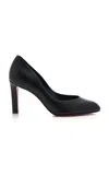Christian Louboutin Fannylove 85mm Leather Pumps In Black