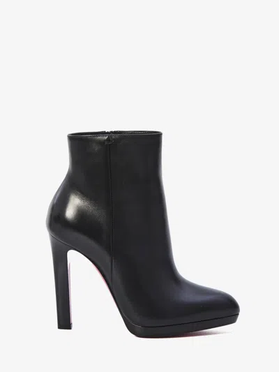 Christian Louboutin Fannylove Ankle Boots In Black