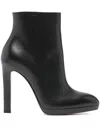 Christian Louboutin Fannylove Leather Boots In Black