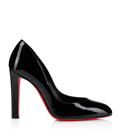 Christian Louboutin Fannylove Patent Leather Pumps 100 In Black