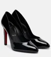 Christian Louboutin Fannylove Patent Leather Pumps In Black