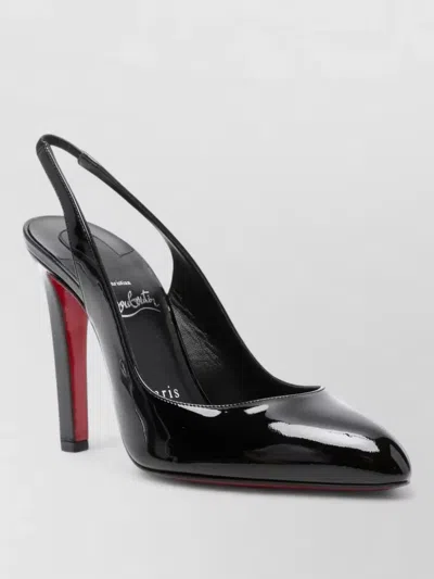 Christian Louboutin Fannylove Patent Pumps Pointed Toe Design In Black