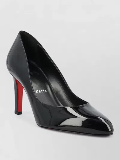 Christian Louboutin Fannylove Patent Pumps Pointed Toe Sole In Black