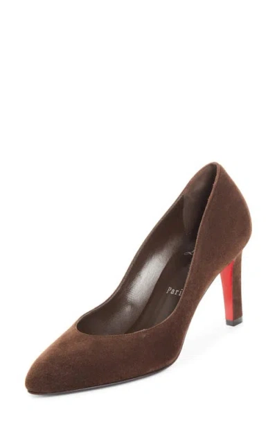 Christian Louboutin Fannylove Pump In Brown