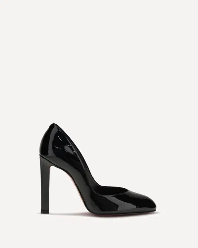 Christian Louboutin Fannylove 100 Patent-leather Pumps In Black