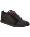 Christian Louboutin F.a.v Fique A Vontade Low Top Sneaker In Black