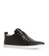 Christian Louboutin F.a.v Fique A Vontade Mid Top Sneaker In Black