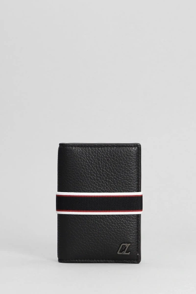 Christian Louboutin Fav Wallet In Black Leather