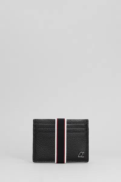 Christian Louboutin Fav Wallet In Black Leather