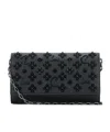 Christian Louboutin Flap Shoulder Bag In Black