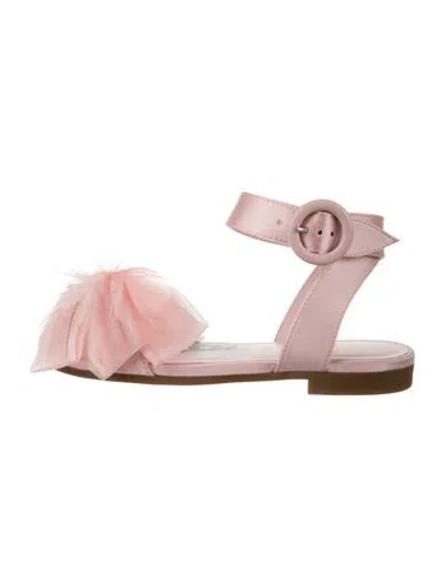 Pre-owned Christian Louboutin Kids' Flat Sandal In Pink
