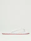 Christian Louboutin Loubi Donna Spike Red Sole Flip Flops In Red