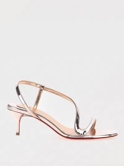 Christian Louboutin Flat Sandals Woman Pink