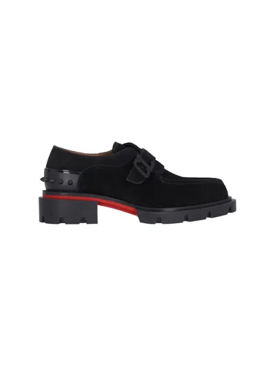 Christian Louboutin Flat Shoes In Black