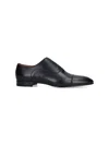 Christian Louboutin Black Greggo Orlato Lace-up Loafers In Black