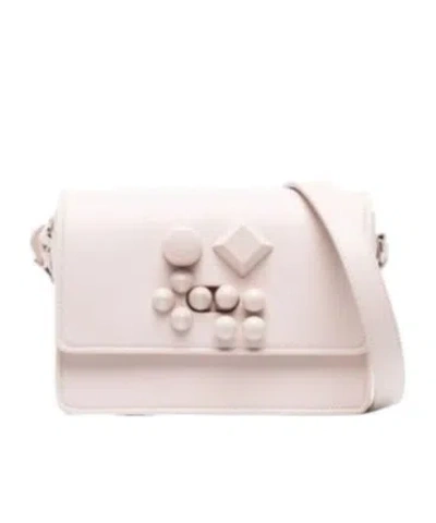 Christian Louboutin Flip Shoulder Bag In Powder