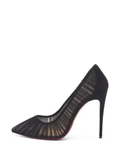 Pre-owned Christian Louboutin Follies Heeled Pumps In Black